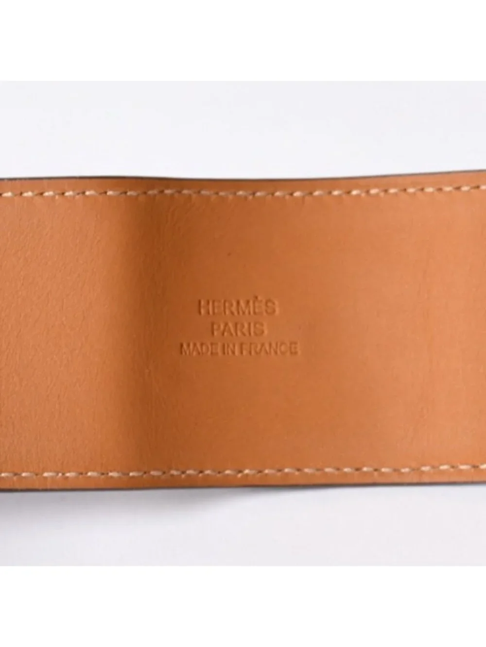 Hermes Collier de Chien Bracelet S Leather Purple Silver